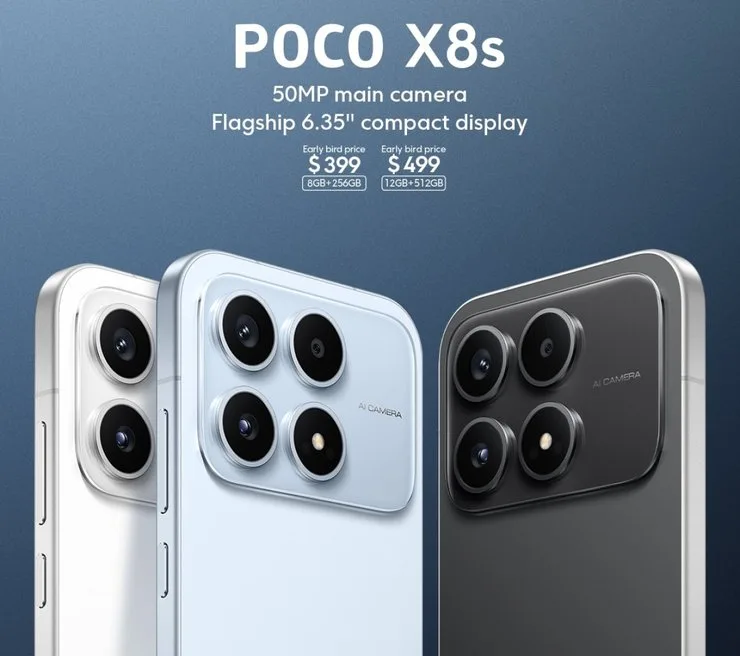 POCO X8s характеристики