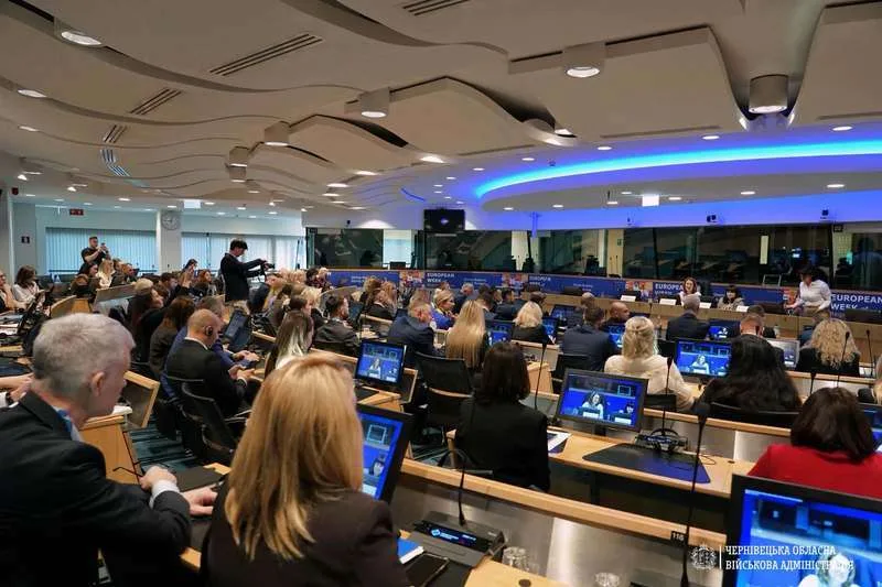 Руслан Осипенко з командою працює у Брюсселі на Європейському тижні регіонів та міст