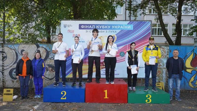 Фінал Кубка України зі стрільби з лука провели у Чернівцях: результати
