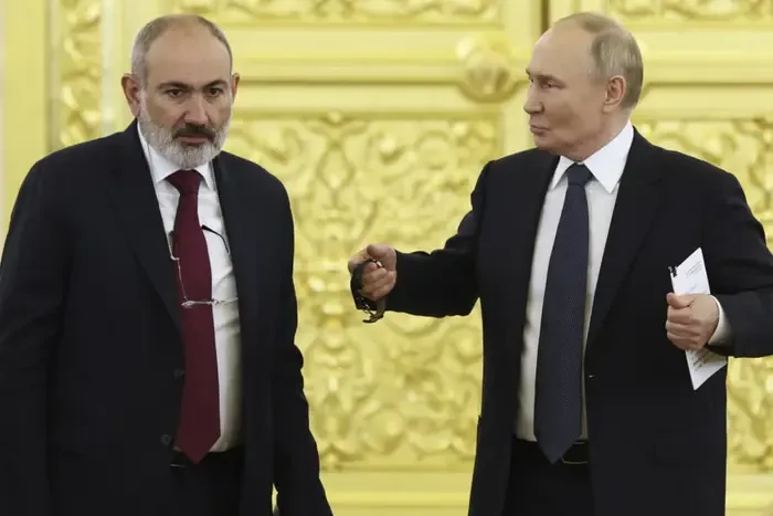 Прем’єр Вірменії у день народження Путіна пригрозив розірвати угоду з РФ