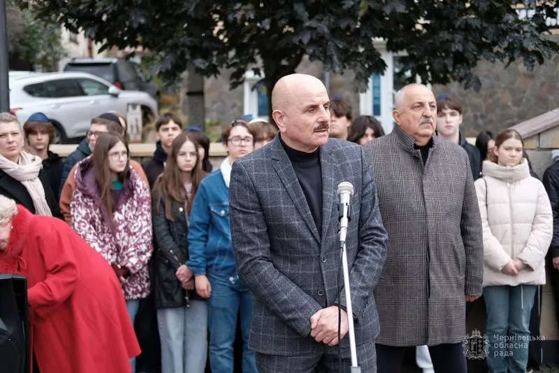 У Чернівцях вшанували пам’ять в’язнів єврейського гетто, створеного 85 років тому окупаційною румунською владою