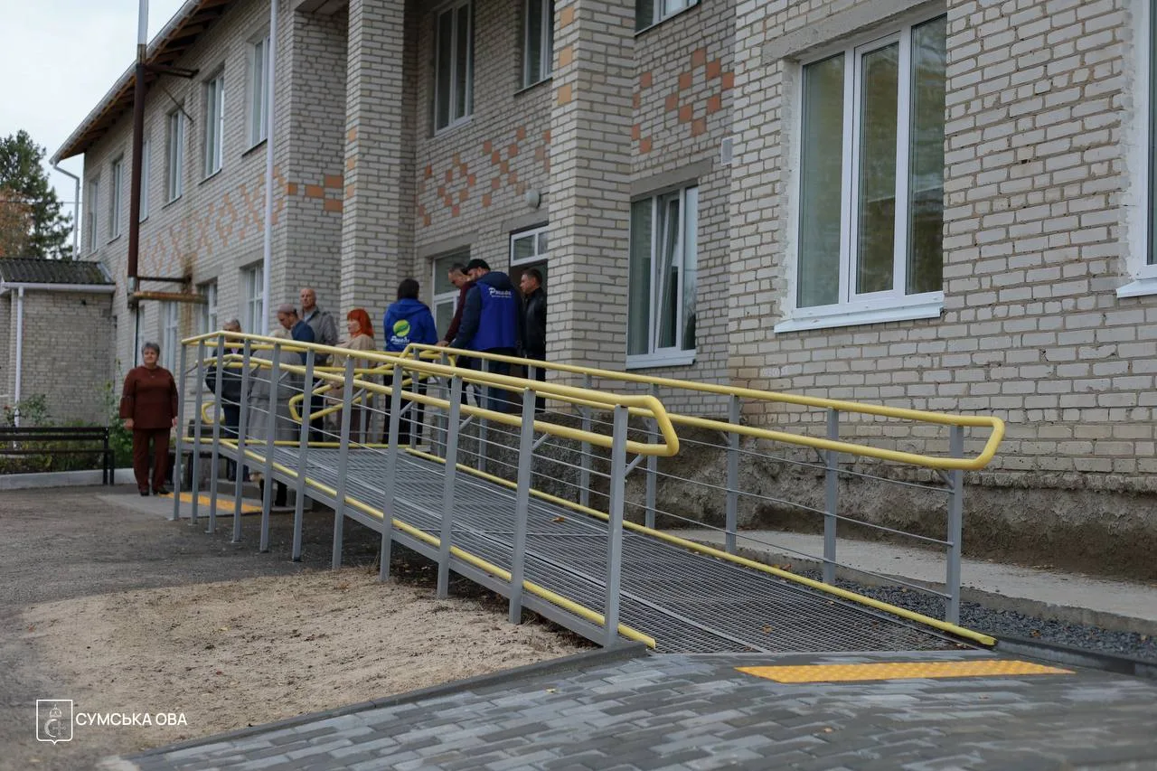 На Роменщині облаштували безбар'єрне житло для переселенців