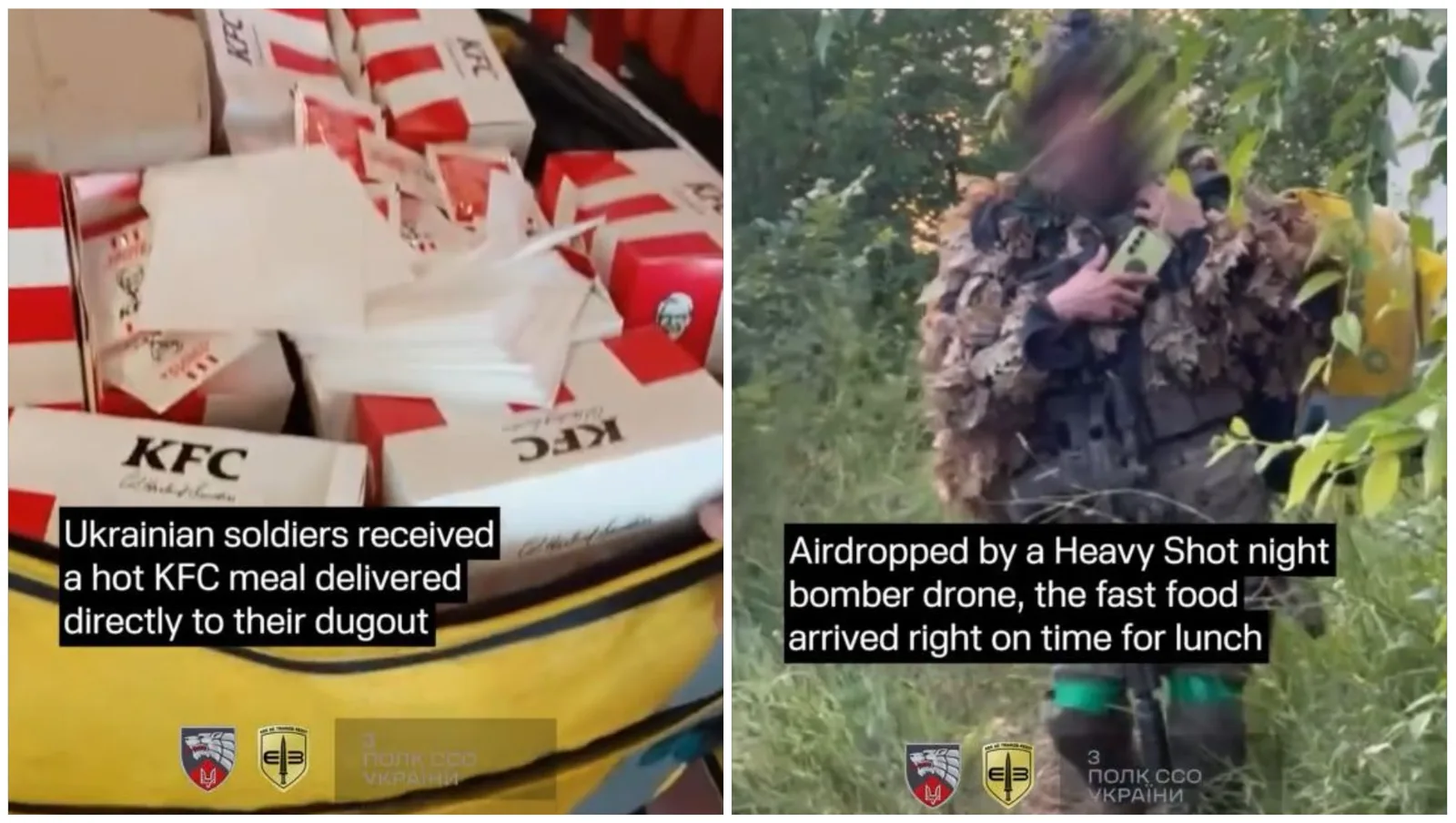 БПЛА зі смаженими курчатами: ССО показали, як організовано доставку гарячої їжі бійцям на передову