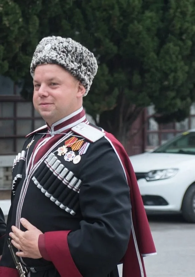 Олександр Кравченко, колишній отаман козачого товариства «Сімеїз» і наставник ВПК «Атаман» та «Південний рубіж 2305»