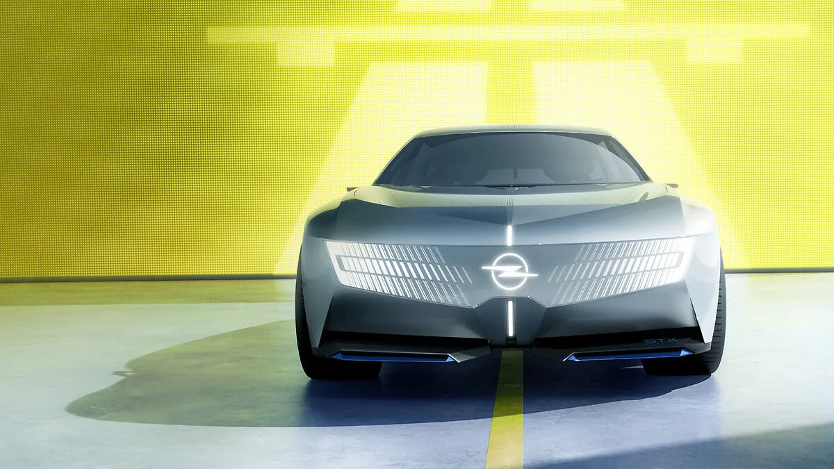 Фронтальная проекция с подсветкой Opel Vizor