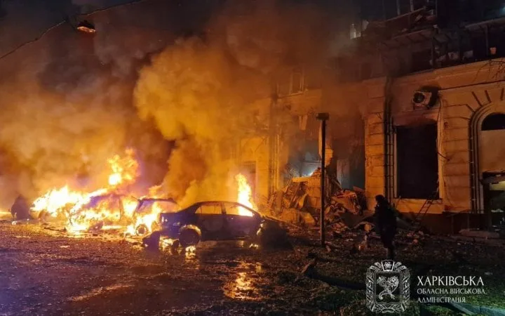 Вечірня атака ворога по Харкову: троє людей загинули, 10 поранених (доповнено)