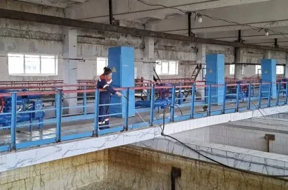 Очищення річкової води на очисних спорудах Миколаївводоканалу