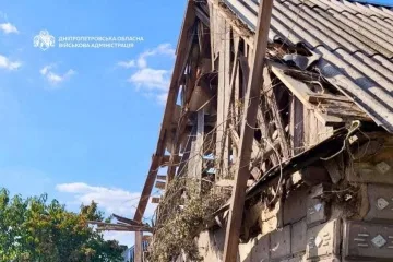 Ворог вдарив з артилерії по Нікополю, є загиблий та поранений