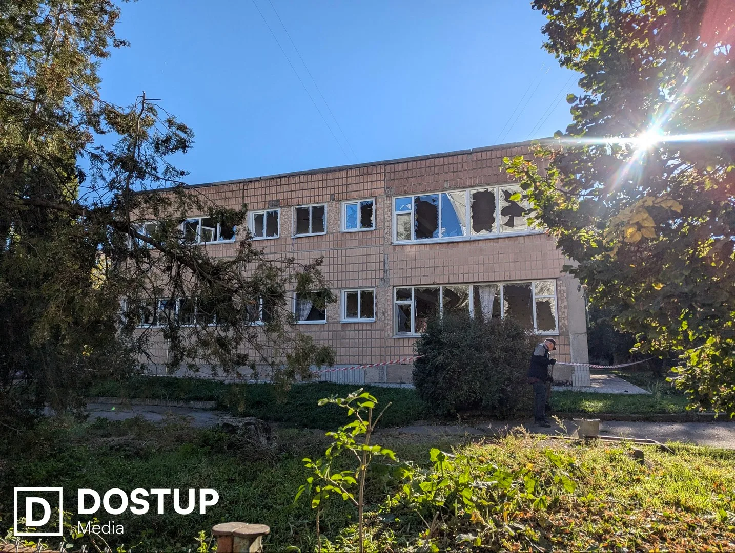 У Кропивницькому після атаки пошкоджені гімназія і дитячий садок: в обох вибиті вікна