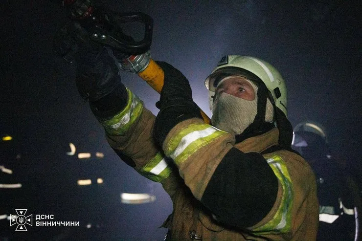 Обстрел Винницкой области 14 октября