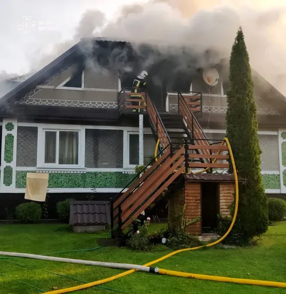 За добу на Волині сталося дві пожежі (фото)
