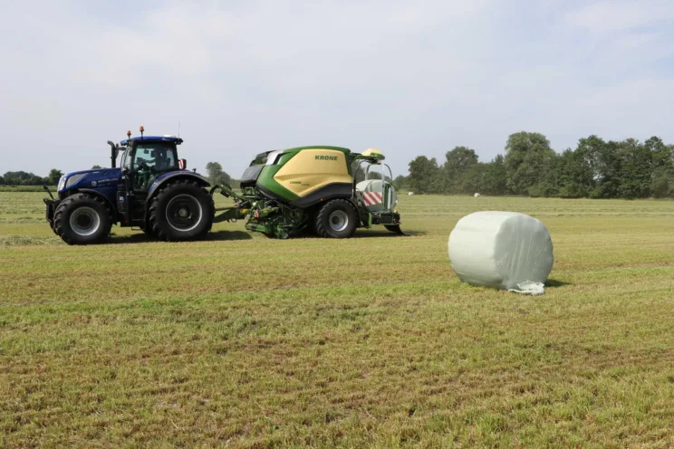 KRONE CombiPack HDP підвищив щільність пресування зеленої маси на 15%