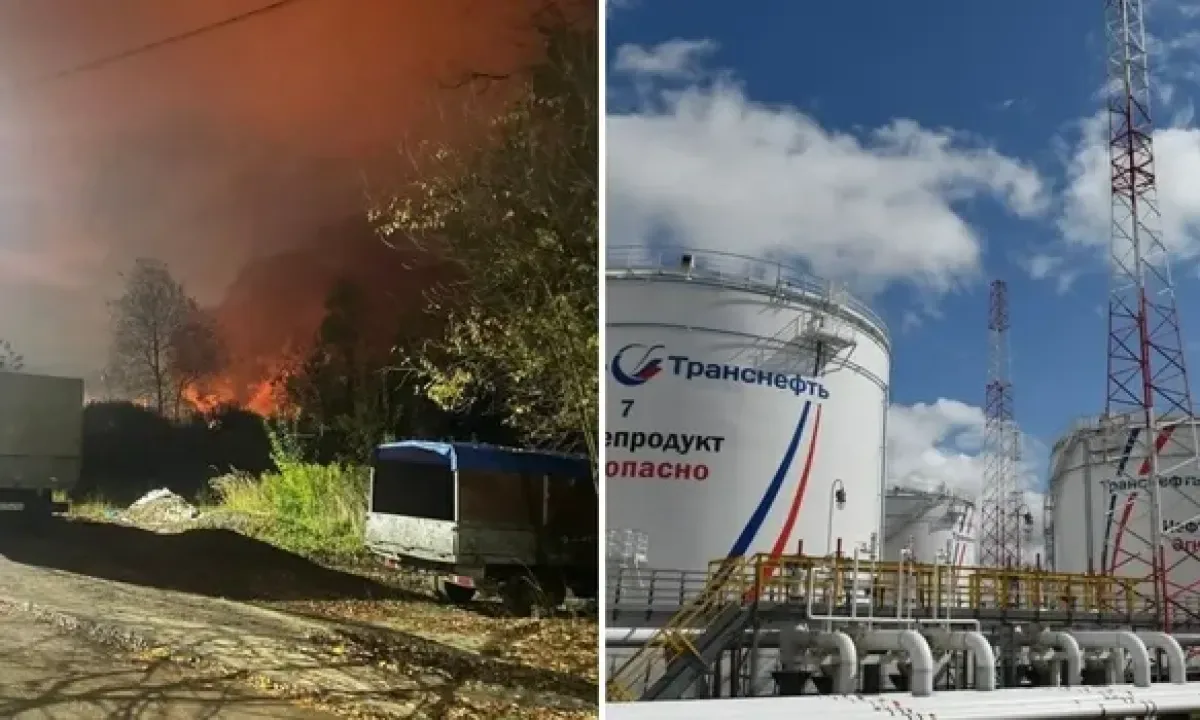 В Московской области подверглась атаке крупнейшая в регионе нефтебаза «Володарская»