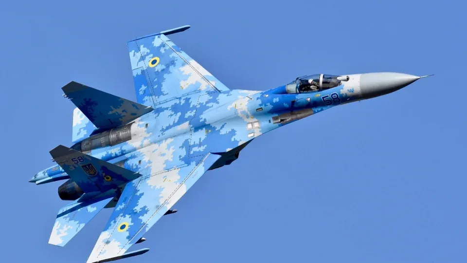 Пуск із Су-27 — і «Герань-5» вибухає в небі: льотчик 39-ї бригади збив реактивний дрон 