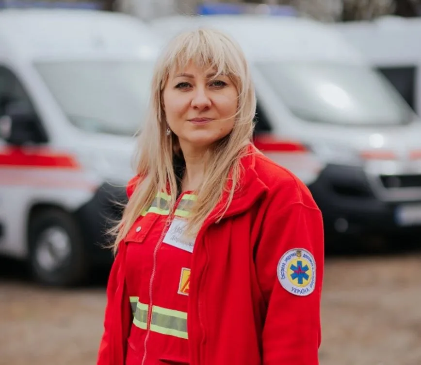 Лікарка Наталія Дорошева