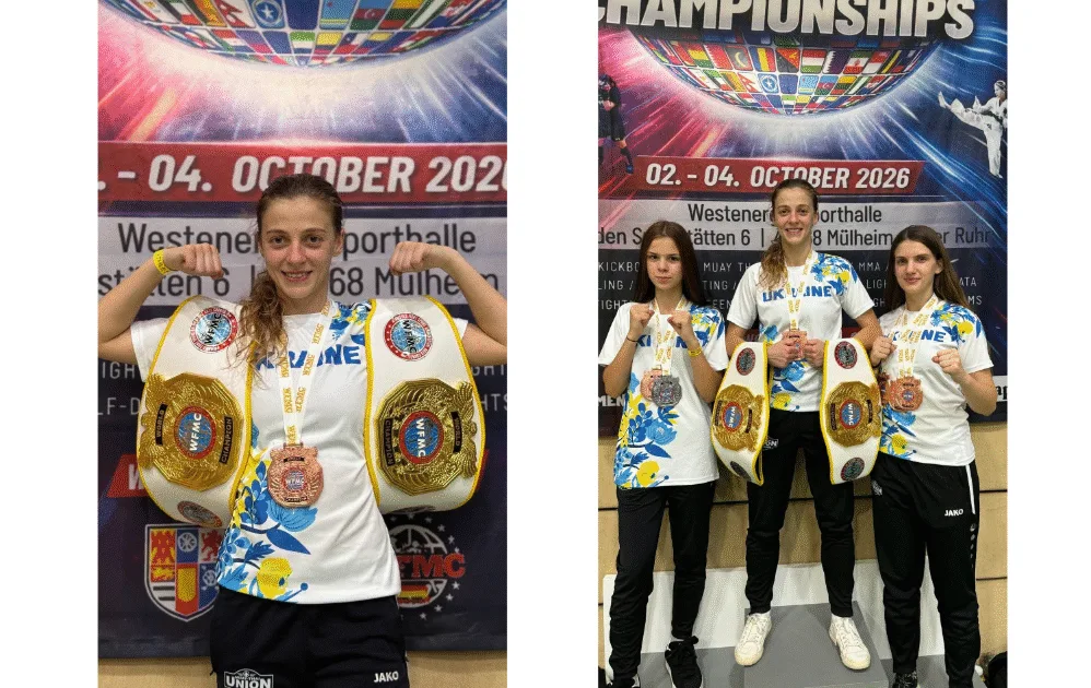 Кікбоксери зі Львівщини вибороли нагороди чемпіонату світу за версією WFMC