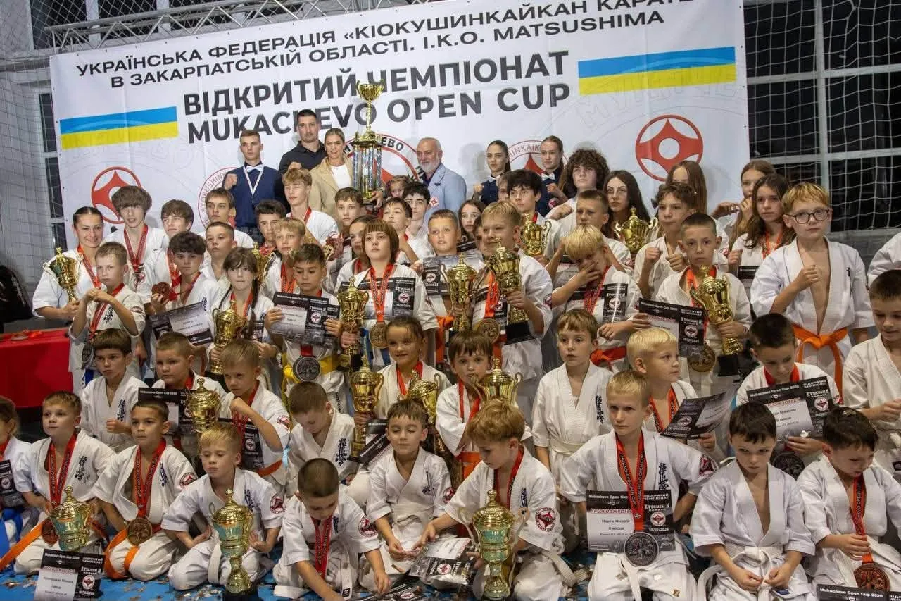 Понад 300 спортсменів взяли участь у турнірі Mukachevo Open Cup 2026