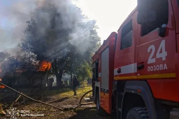 Війська РФ ударили дронами по Лозовій на Харківщині: загинула жінка, ще семеро людей постраждали