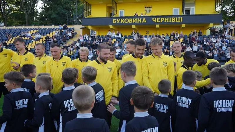 ФК «Буковина» офіційно відкрив безкоштовну Футбольну академію для юних талантів