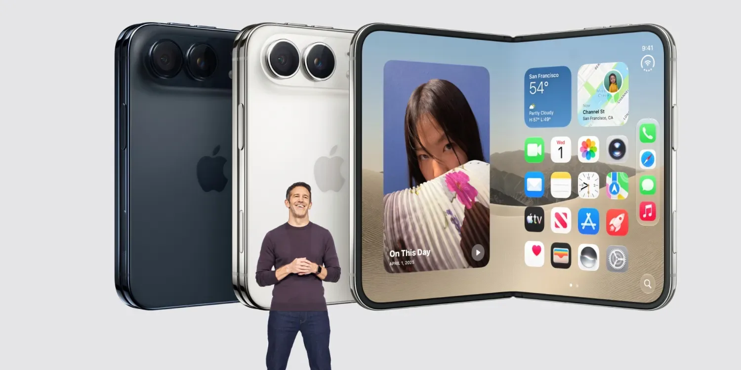 Глава Apple назвав складані смартфони конкурентів дешевими та неякісними