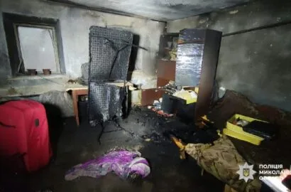 Крадіжка гвинтівки та електроприладів і підпал у будинку в Баштанці