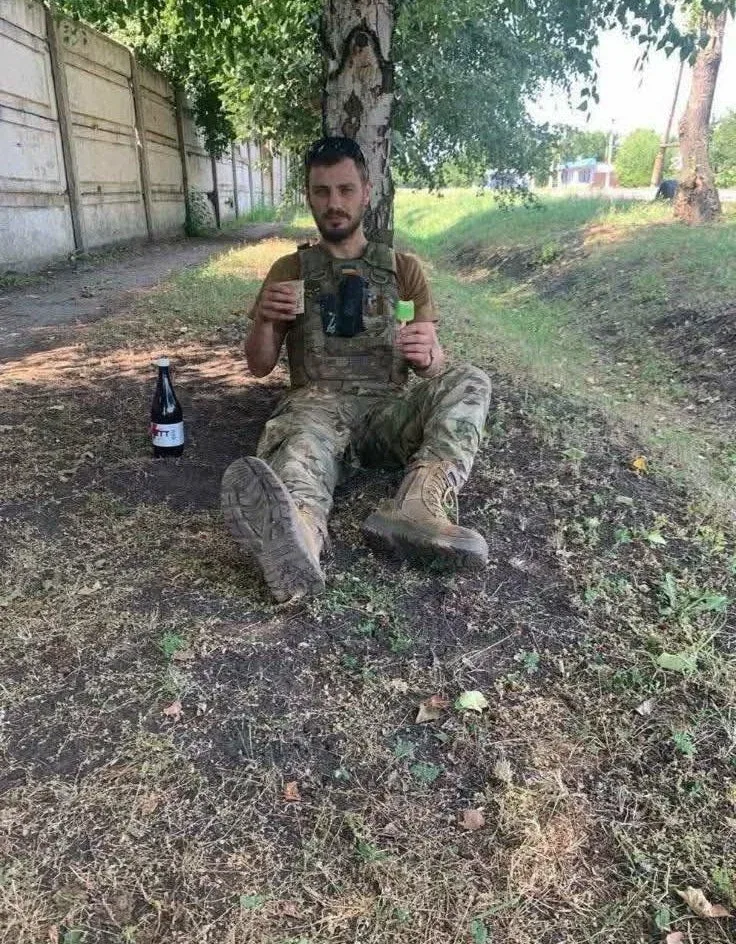 Ігор Погребенник під час служби в 102 окремій бригаді Сил територіальної оборони