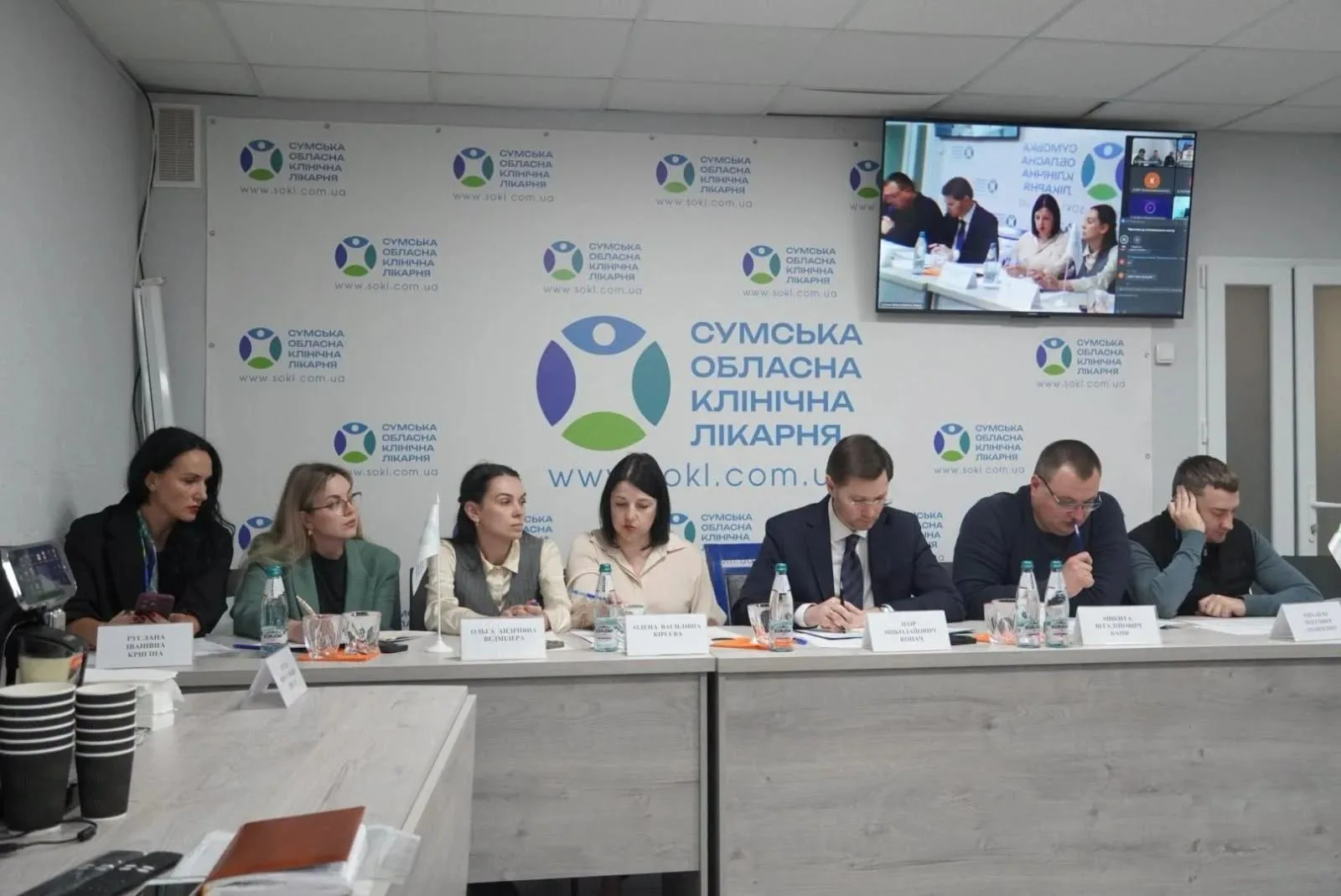 Готовність лікарень Сумщини до зими перевірив заступник міністра охорони здоров’я