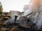 Рятувальники ліквідували пожежу після атаки на Вінниччину