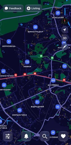 Аренда квартир на правом берегу столицы