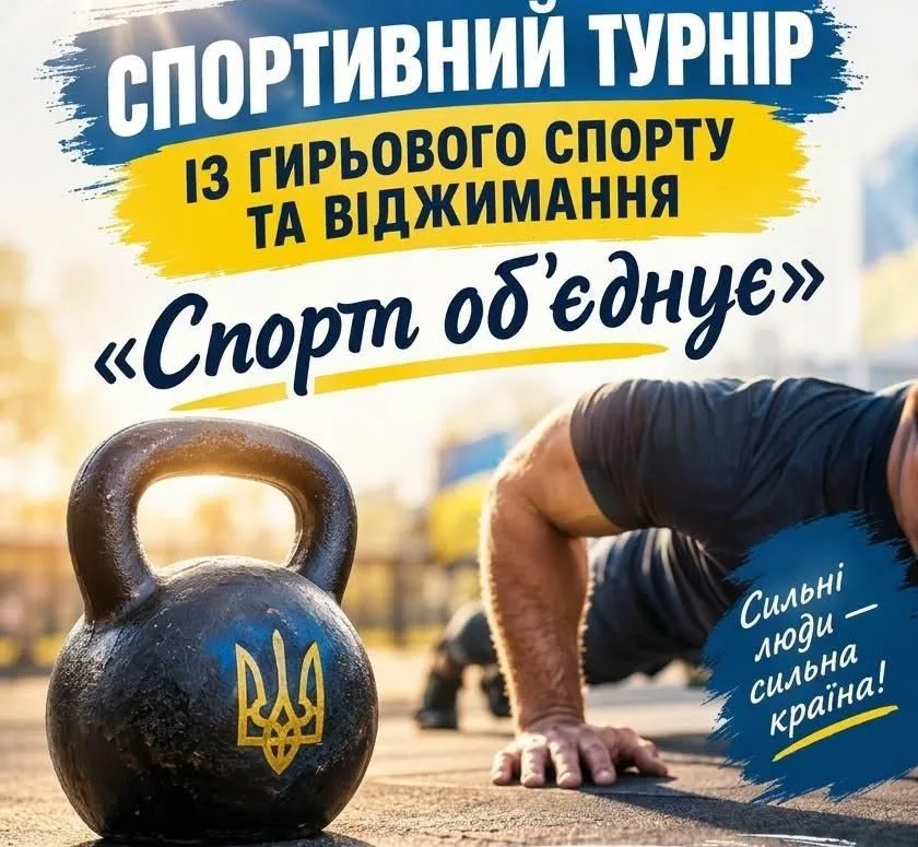 У Камʼянському відбудеться турнір для ветеранів “Спорт обʼєднує”