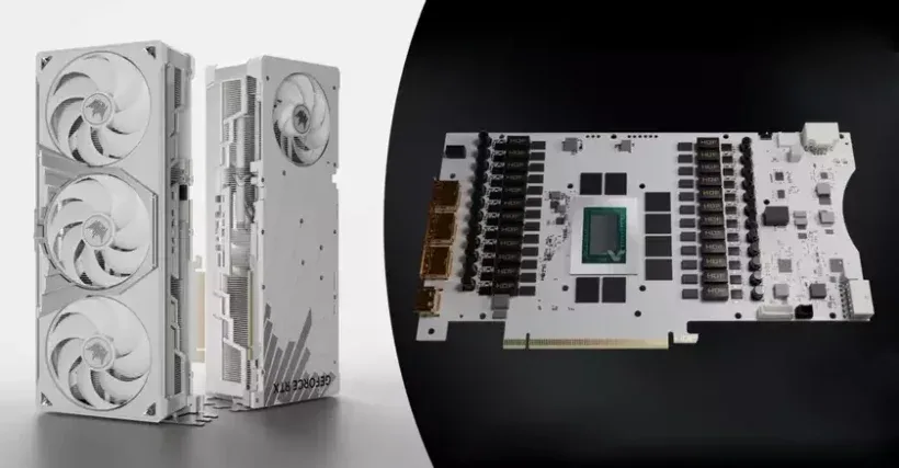Galax GeForce RTX 5080 HOF Extreme: видеокарта с кристаллами Swarovski