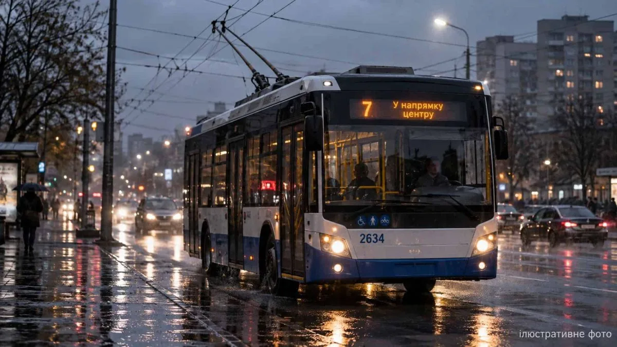 Нічний тролейбус залишається в депо: У Києві рух електротранспорту за двома маршрутами призупинять