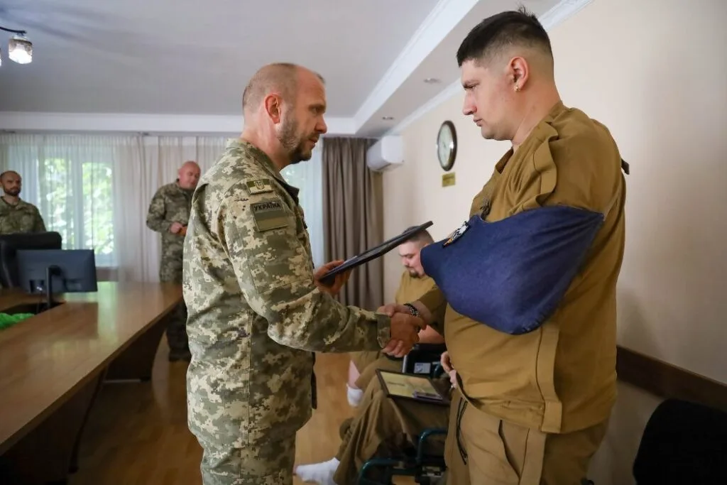 Поранені прикордонники з Бессарабії отримали державні нагороди