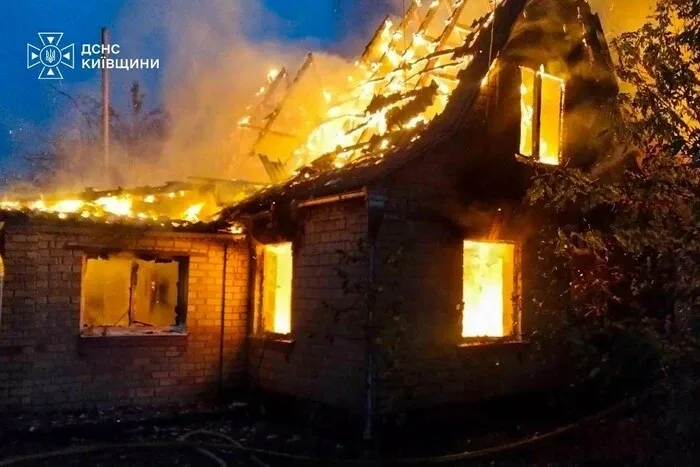 На Білоцерківщині при пожежі в приватному будинку загинув пенсіонер