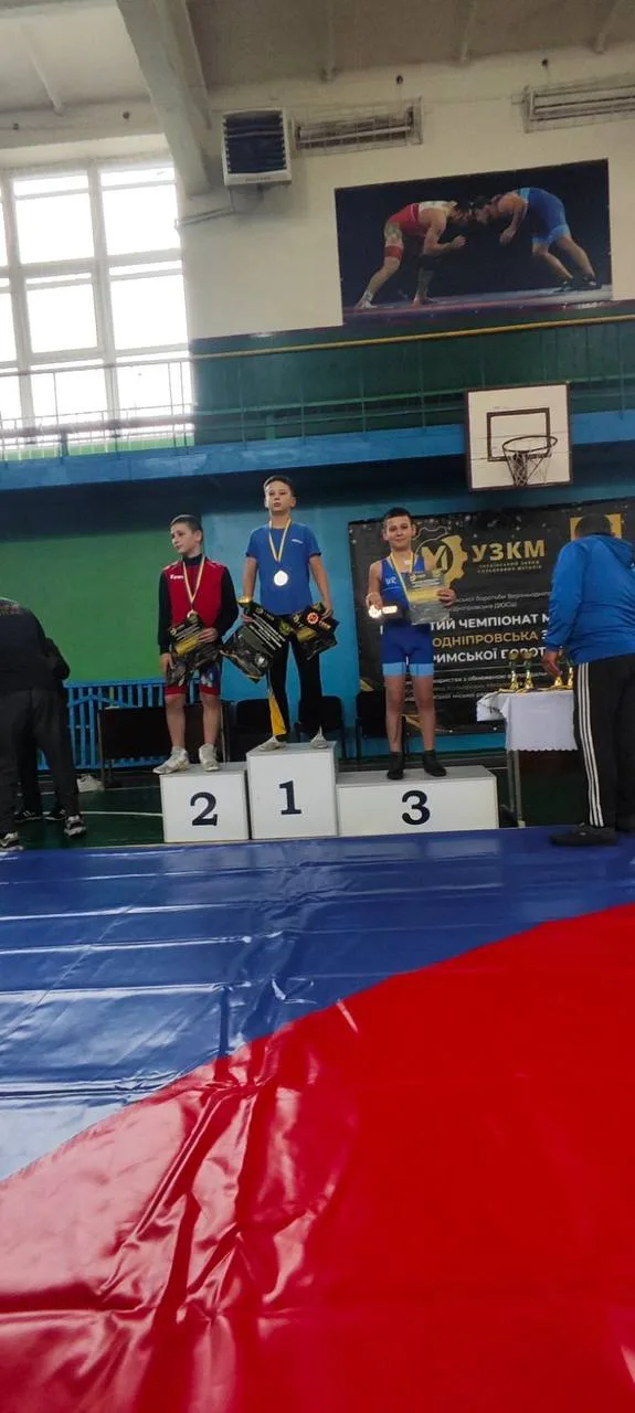 Кам’янські греко-римляни здобули нагороди на чемпіонаті у Верхньодніпровську Кам’янські греко-римляни здобули нагороди на чемпіонаті у Верхньодніпровську