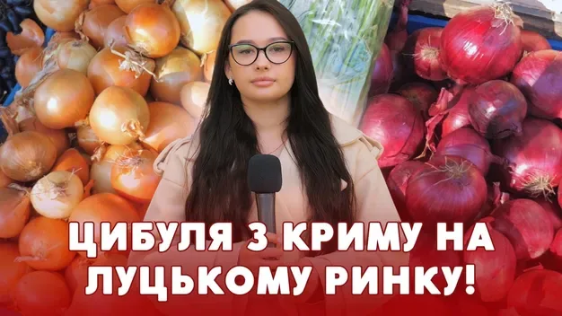 «Що змусить плакати сильніше»: скільки коштує цибуля й часник у Луцьку (відео)