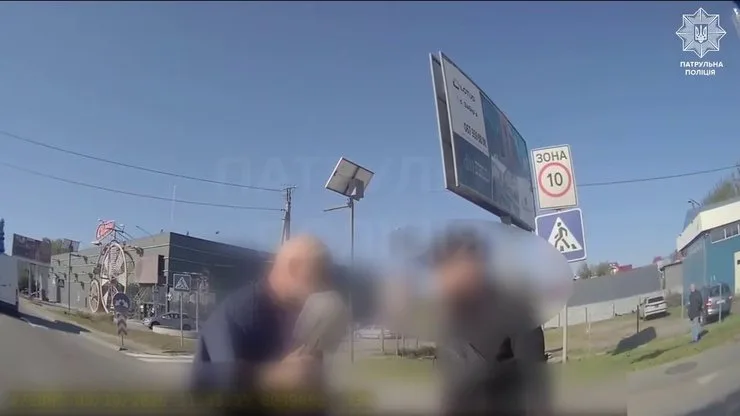 Нарушение ПДД — погоня в Софиевской Борщаговке