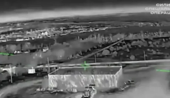 Сили безпілотних систем уразили базу російського центру «БАРС-Сармат» у Кирилівці