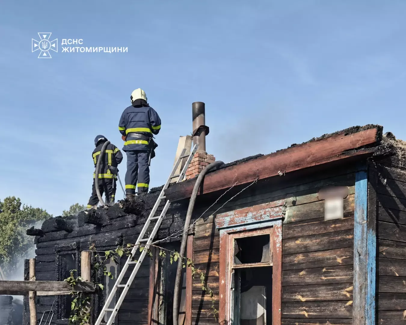 Пожежа у житловому будинку на Коростенщині