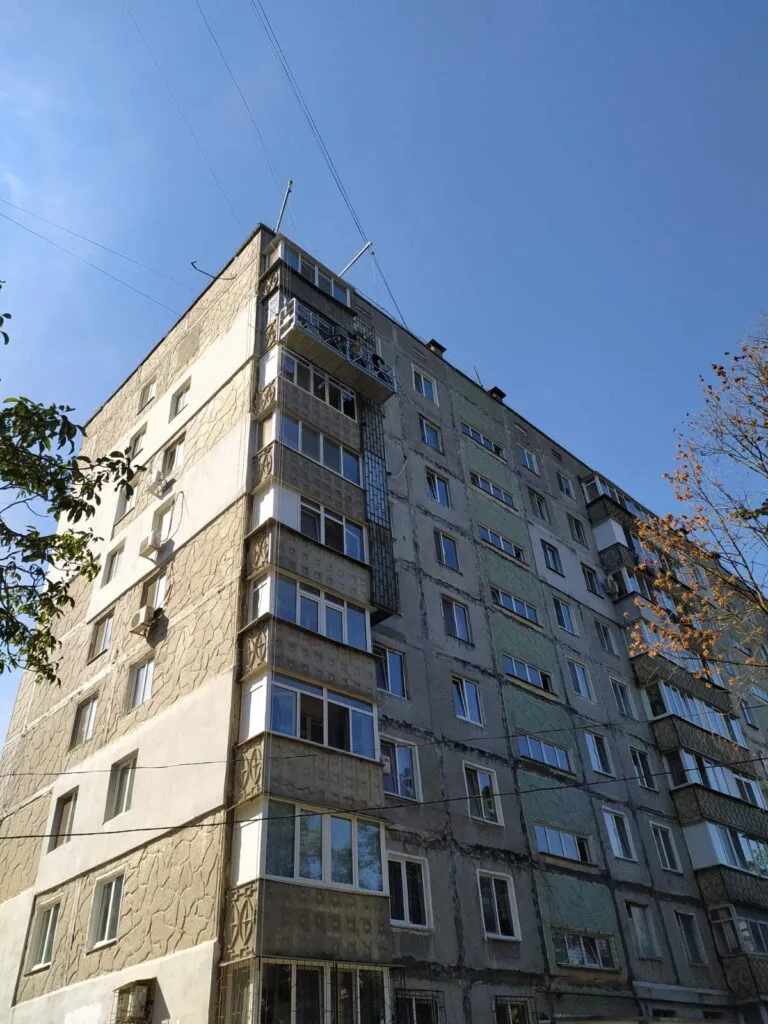 Будинок миколаївського ОСББ «Парусний 7А» до утеплення