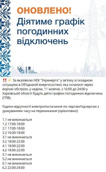 Харьков, график