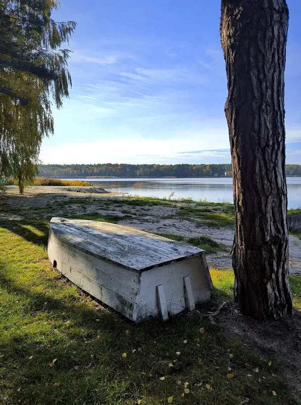Осінній спокій озера Пісочне у Ковельському районі (фото)
