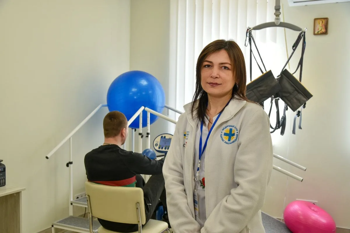 Юлія Галунко фахівець з фізичної реабілітації
