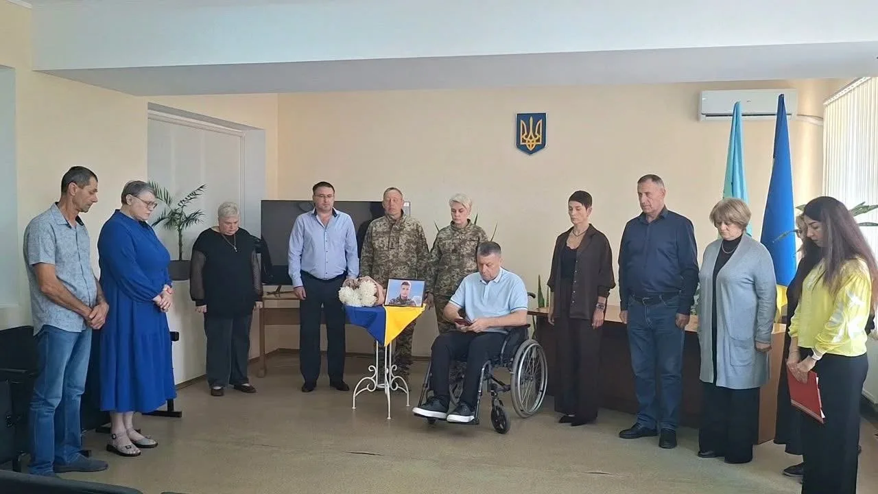 Родині загиблого захисника Романа Маргази з Ренійської громади передано державну нагороду