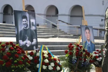 Попрощалися із загиблим льотчиком бригади «Привид Києва» Маратом Мамбетовим