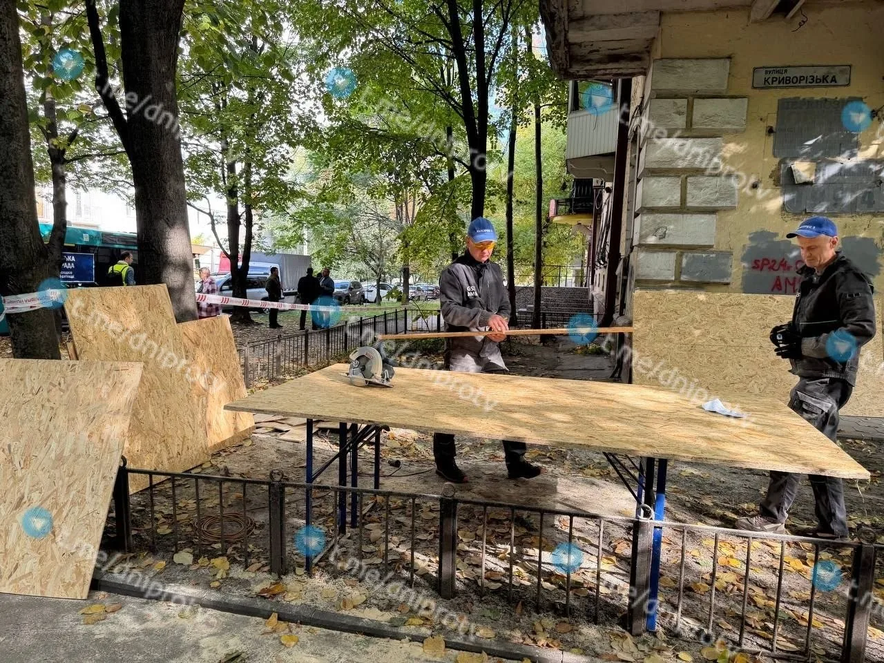 Наслідки нічної атаки на Дніпро 7.10.2026