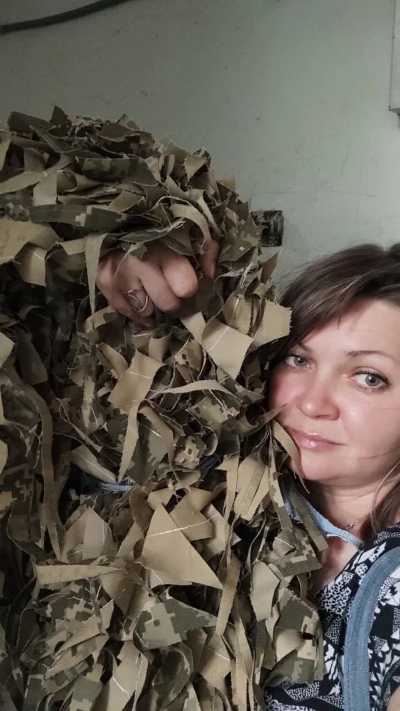 Після переїзду Алла Чурілова долучилася до волонтерської роботи в Запоріжжі.