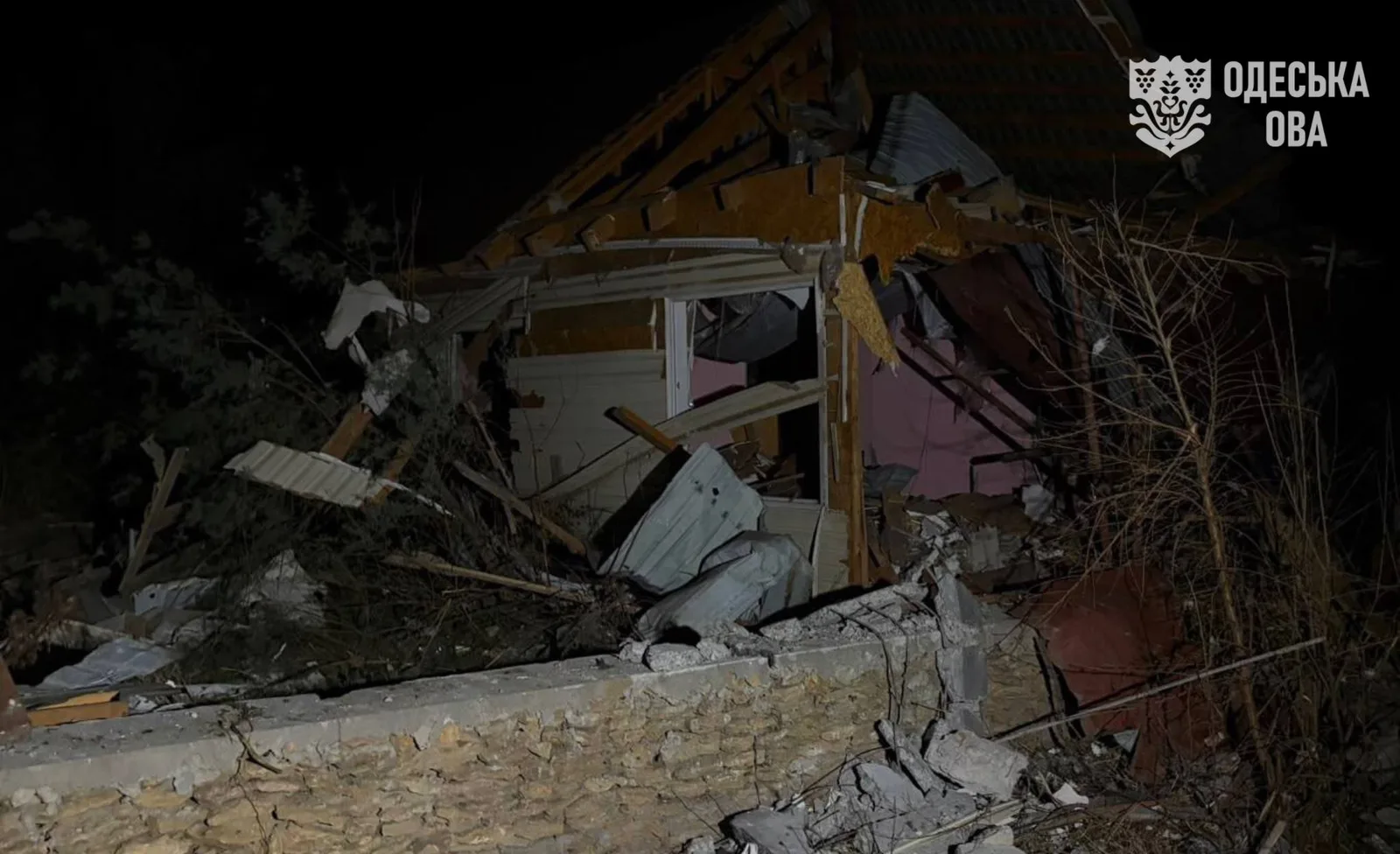 Внаслідок ворожої атаки на Одещину пошкоджено рекреаційну зону