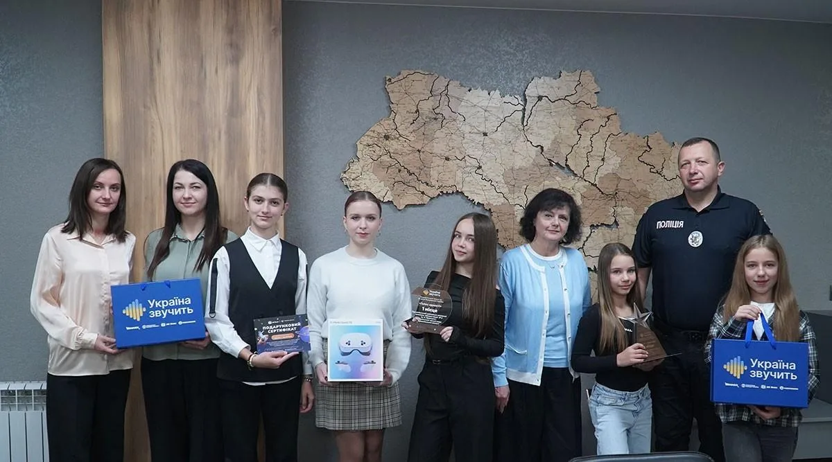 Тернопільські школярі вибороли призові місця у Всеукраїнському проєкті «Україна звучить»