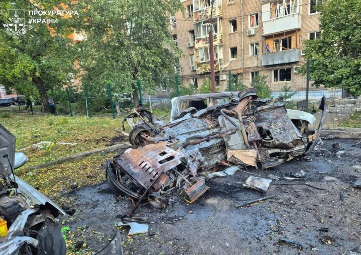 Наслідки атаки у Запоріжжі